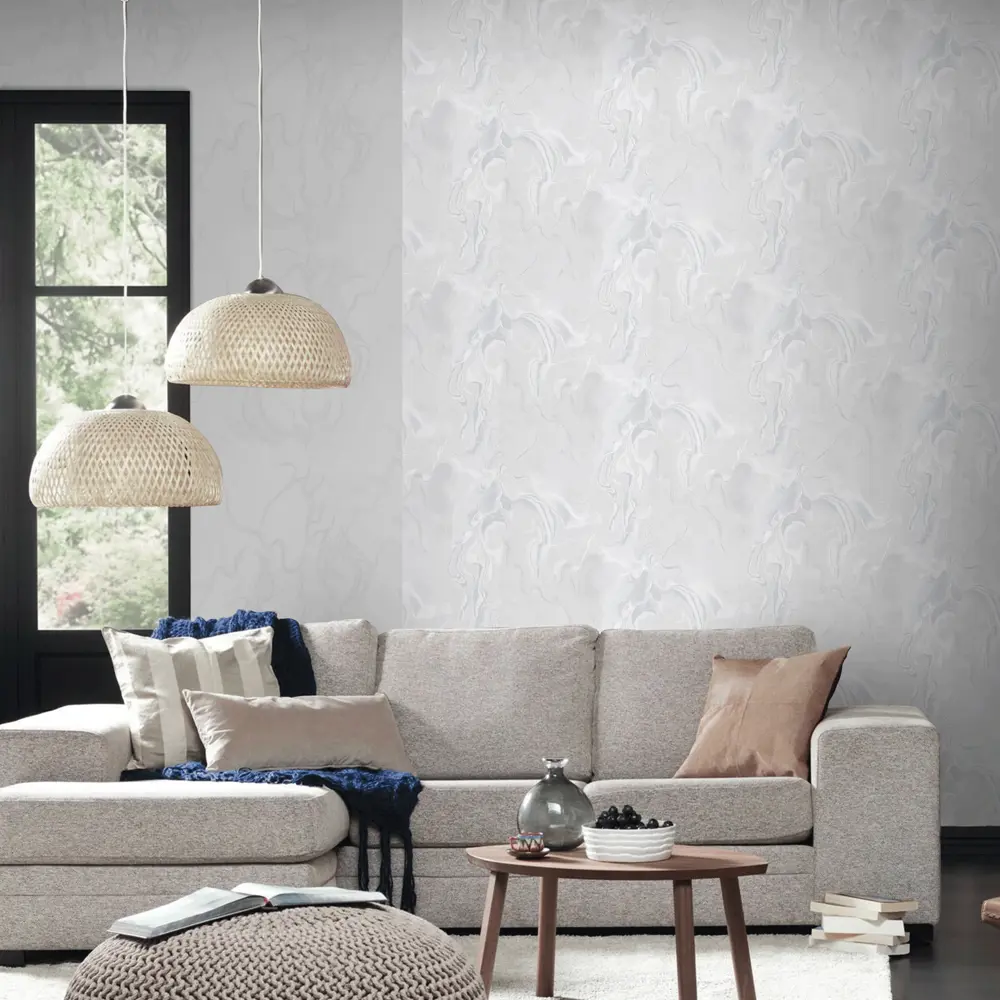 Erismann Talisman: Флизелиновые обои серого оттенка для стильного интерьера 86583195 STLM-0070327 - Вид №3