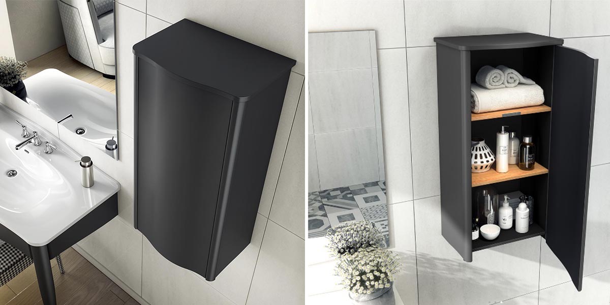 Подвесной пенал для ванной Lavello 40 Armadio LAV40-AN Victoria + Albert LAV40AN - Вид №1