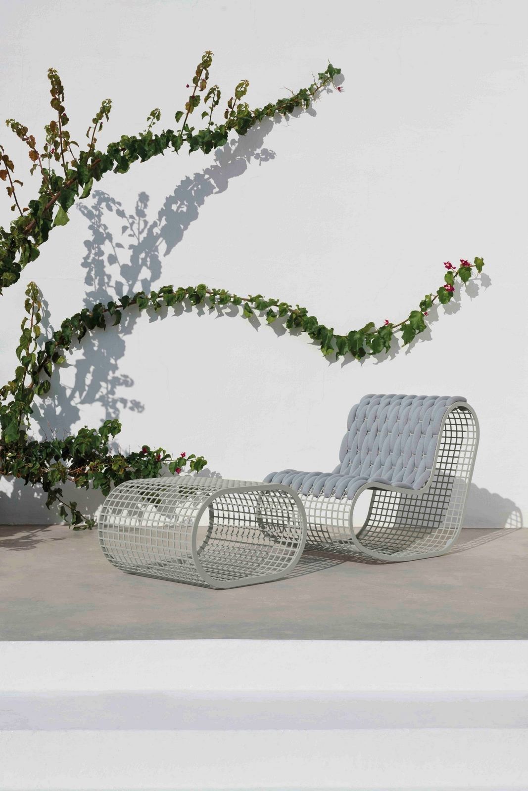 Кресло-качалка из алюминия и веревки GANDIABLASCO Buit ARCH-00107204 - Вид №9