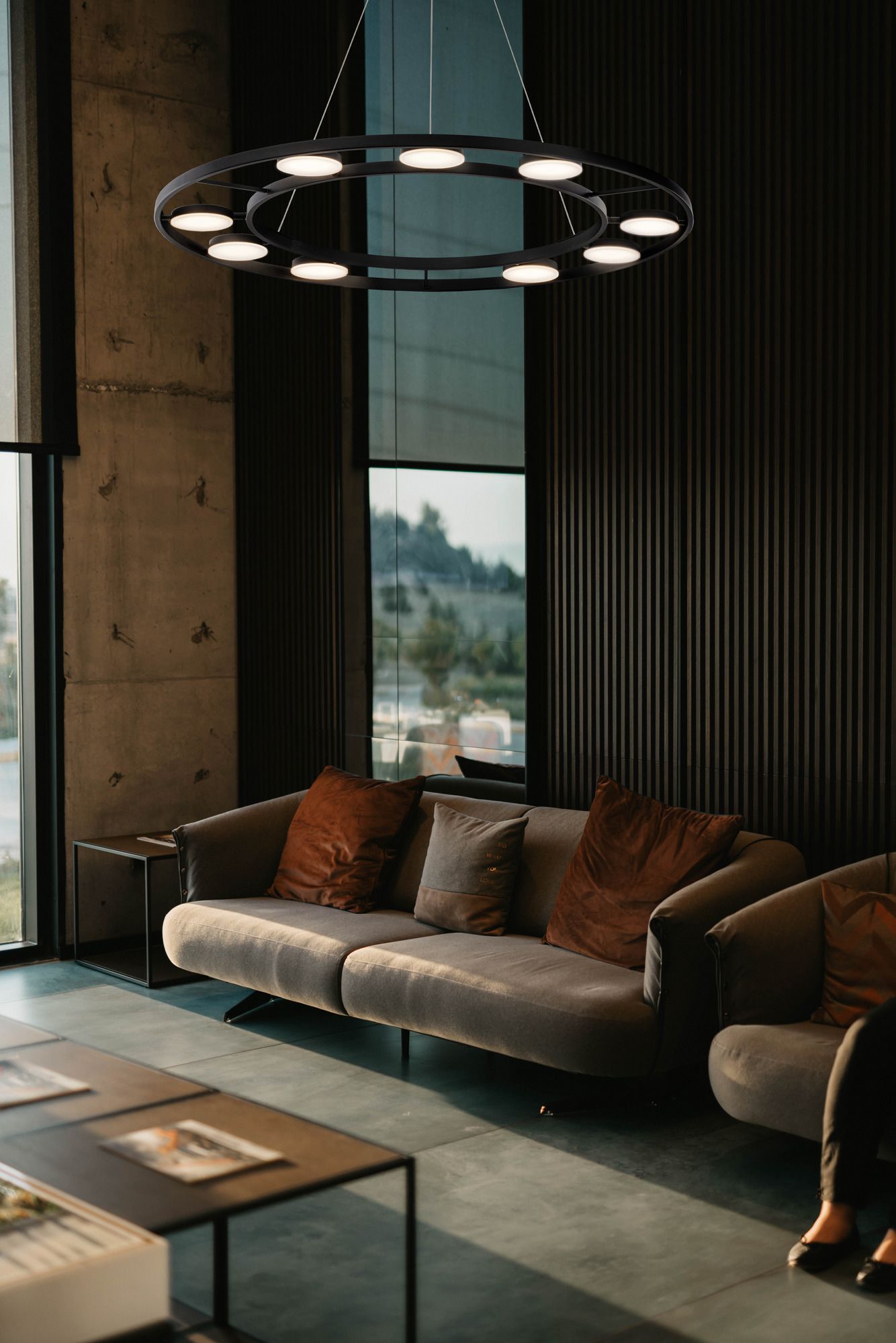 Регулируемая алюминиевая подвесная лампа Maytoni Fad ARCH-00001501 - Вид №6