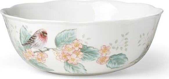 10623805 Lenox Салатник Lenox "Бабочки на лугу.Птицы" 25см Фарфор 