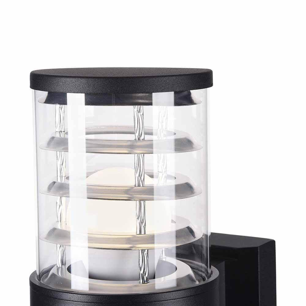 Уличный настенный светильник чёрный Maytoni Bronx O576WL-01B MAYTONI BRONX 00-3897860 Черный  - Вид №1