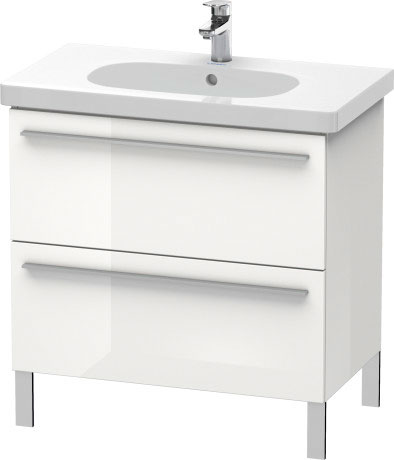 XL651602222 X-Large Тумбочка напольная Белый глянцевый декор Duravit - Вид №2