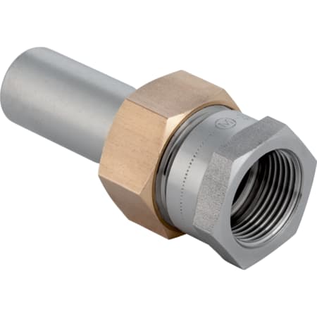 35386 Разъемное соединение Geberit Mapress из нержавеющей стали, с внутренней резьбой и гладким концевиком Geberit 