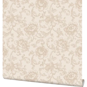 Обои флизелиновые Startdeco Каролина бежевые 1.06 м 688112