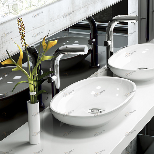 VBCAB55 Накладная раковина на столешницу  овальная Victoria + Albert 