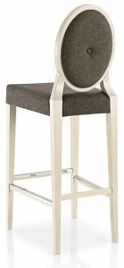 JMS Стул из ткани с подставкой для ног Monolisa M 455