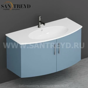 MDMA10Y153 Тумба с двумя створками 98 см синяя Globo 4ALL Италия