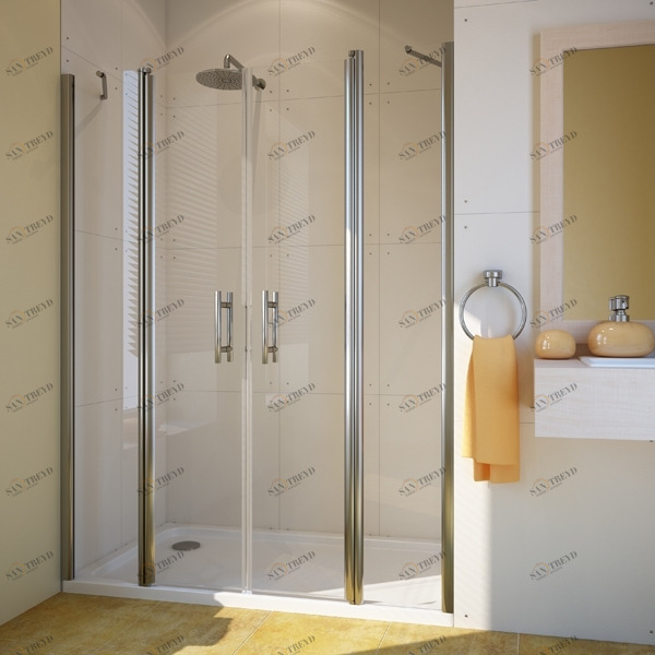 Душевые двери в нишу 160x190 GK-604 GUTEWETTER LUX DOOR 160X190GK604