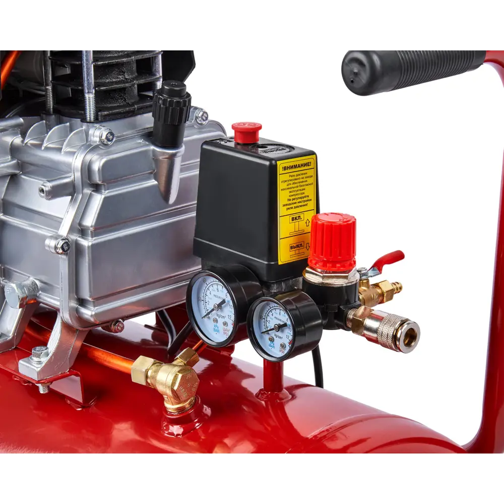 Компрессор сетевой поршневой масляный Elitech КМЛ 300-50, 50 л 240 л/мин STLM-2141259 - Вид №7