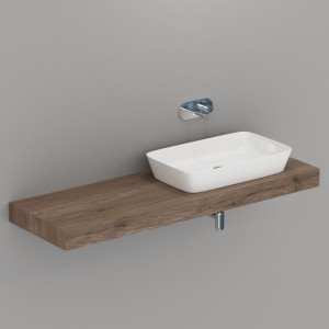 733747 Подвесная полка с 5 мм покрытием состаренная ель 160 см Kerasan Nolita Италия