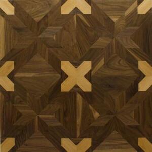 Художественный паркет Da Vinci Щитовой 26-275 Дуб (Гладкая) 500х500 мм.