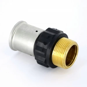 Муфта пресс-Н PVDF HENCO 40х1"1/4