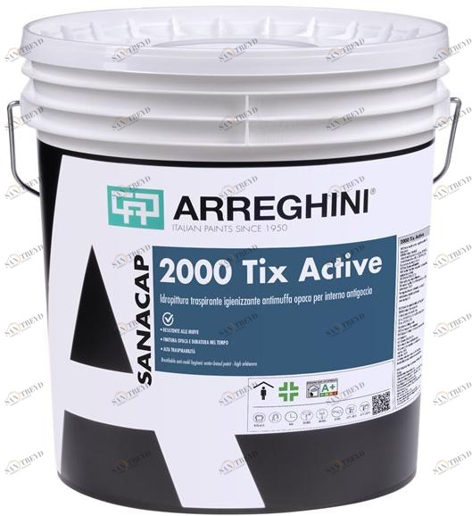 CAP ARREGHINI Дышащая краска на водной основе Sanacap sun-id-1410687