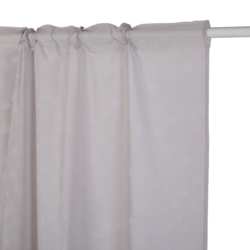 Тюль на ленте Riccarda 250x280 см цвет серый 83406883 STLM-2125641 INSPIRE  - Вид №2