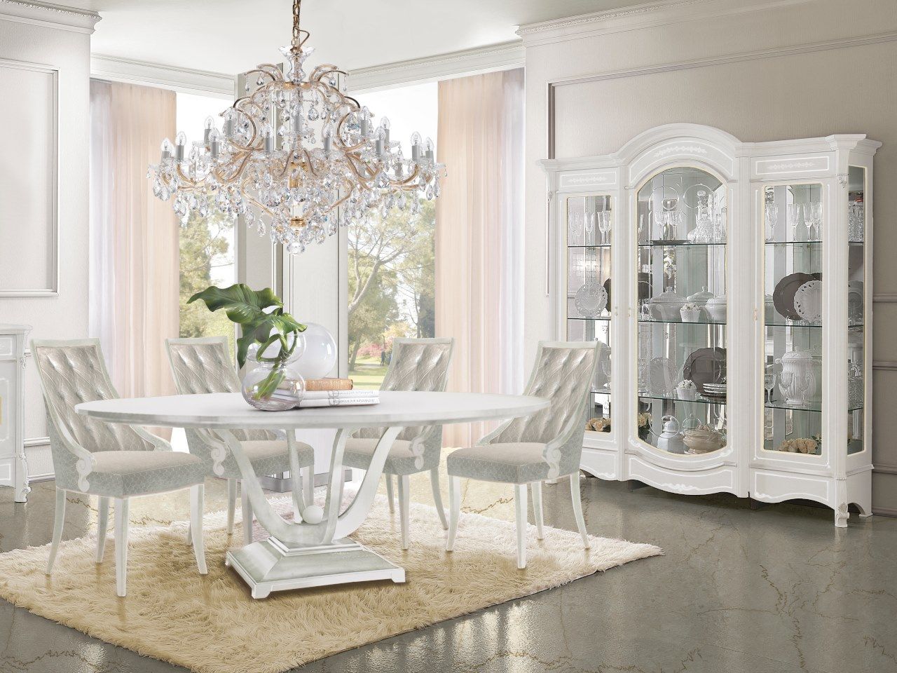 Круглый деревянный обеденный стол CASA +39 Giulietta ARCH-00137808 - Вид №1