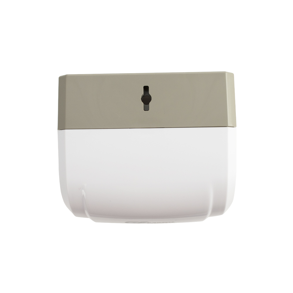 GFmark - Дозатор для ПЕНЫ с педалью, пластик АБС БЕЛЫЙ, большой, с глазком - капля, 1000 мл, код: 714  - Вид №2