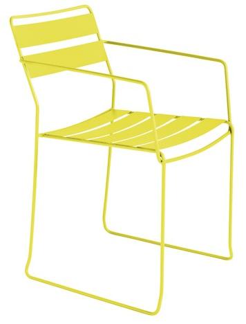 iSimar Садовый стул из стали с подлокотниками Portofino 8002 - Вид №3