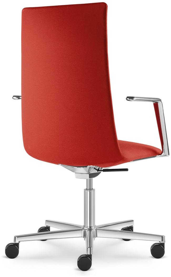 LD Seating Офисное кресло из ткани с 5 спицами с подлокотниками на колесиках Harmony modern 885-f37-n6 - Вид №2