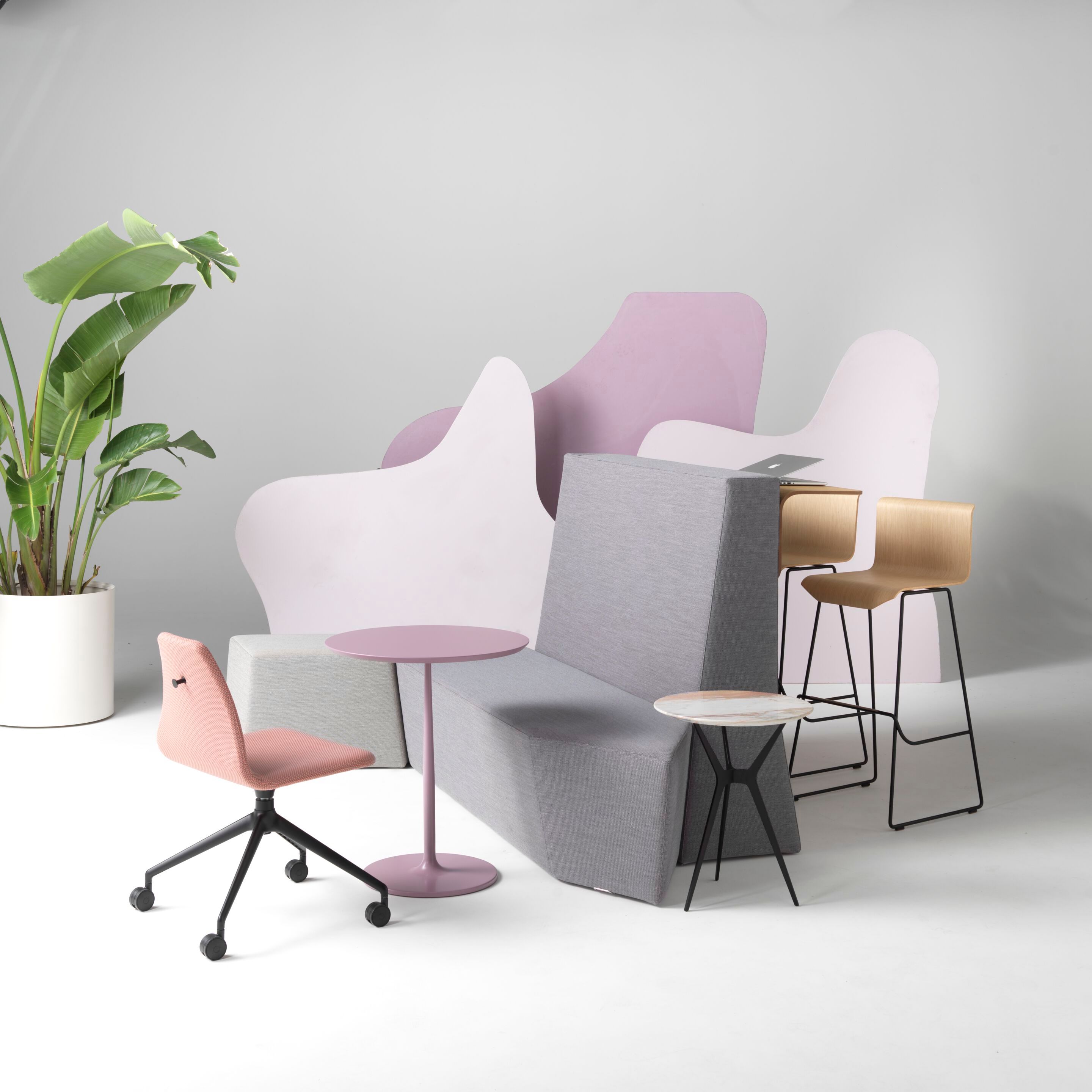 Модульная система сидений из ткани SITIA Rocks ARCH-00058532 - Вид №2