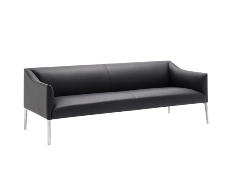 3-местный кожаный диван Andreu World Couvé ARCH-00114126 - Вид №6