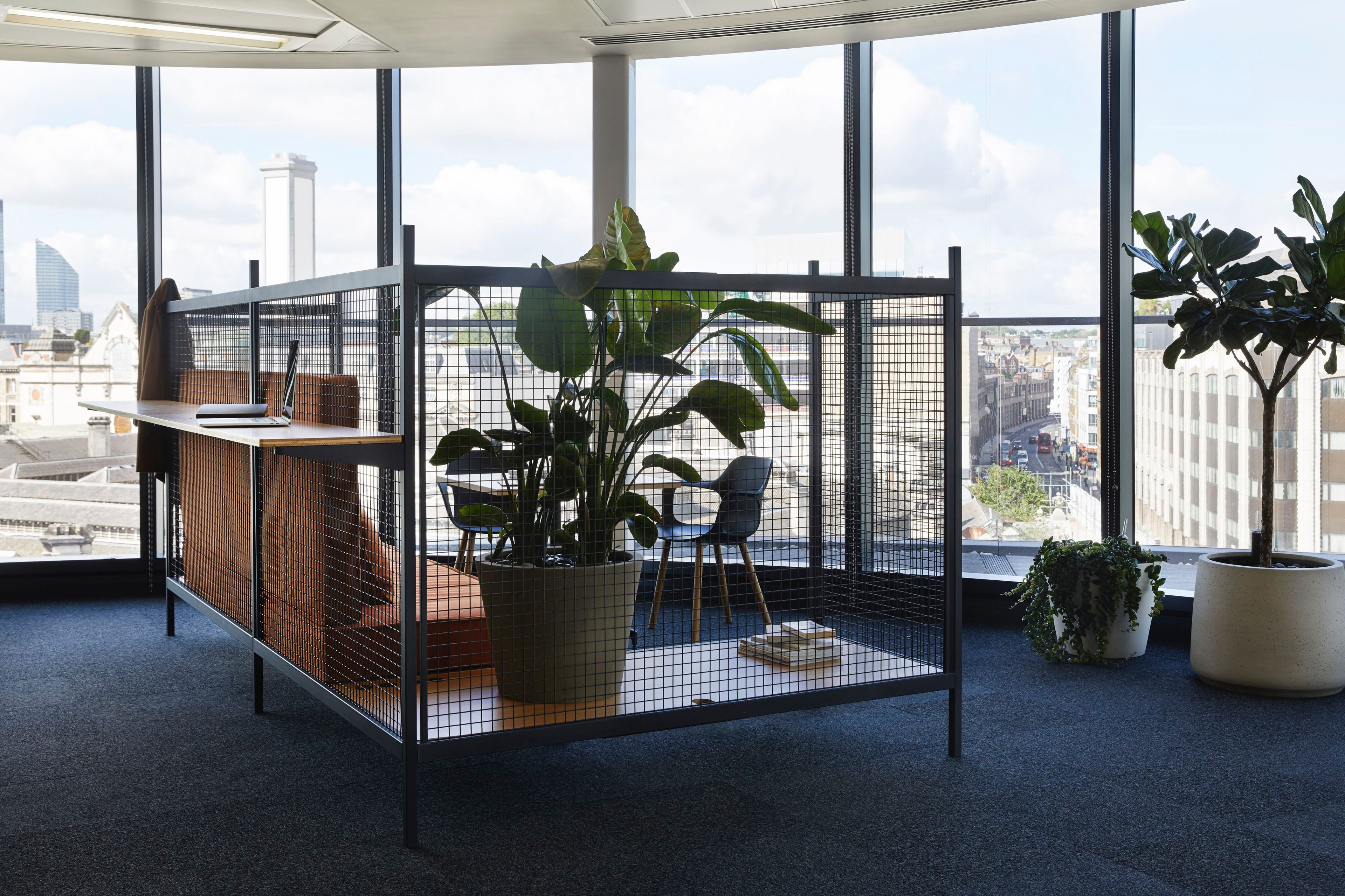 Офис двухсторонний угловой диван Established&Sons сетка ARCH-00116515 - Вид №21