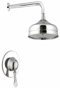 Rubinetteria Giulini Смеситель для душа на 2 отверстия с лейкой Symphony 4315wb