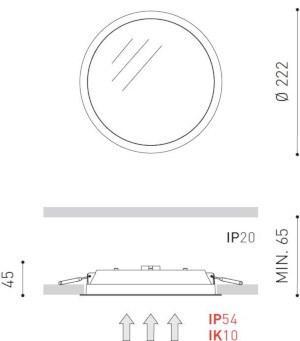 Встраиваемый потолочный светильник Fox Santreyd sun-id-1484639 - Вид №13