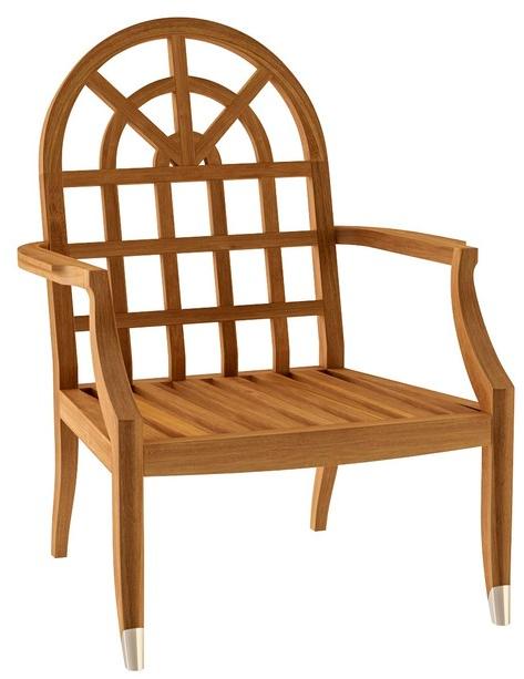 ASTELLO Садовое кресло из тика с подлокотниками Jonquille Jq.sb2.l1 - Вид №1