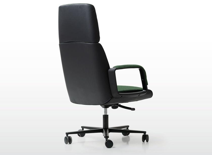 Quinti Sedute Кресло для руководителя из ткани с 5 спицами на колесиках Charles sun-id-1426633 - Вид №3