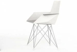 VONDOM Садовый стул из полипропилена с подлокотниками Faz