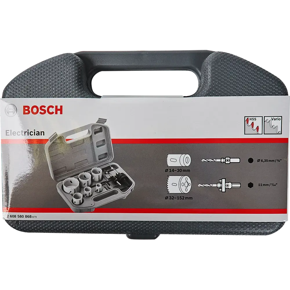 Набор коронок биметаллических Bosch 20-68 мм, 8 шт BOSCH PROFESSIONAL STLM-2162688 - Вид №4