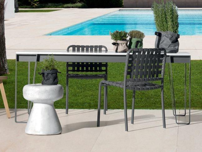 Gervasoni Прямоугольный садовый стол со столешницей из вулканического камня Gervasoni outdoor sun-id-1466478 - Вид №2