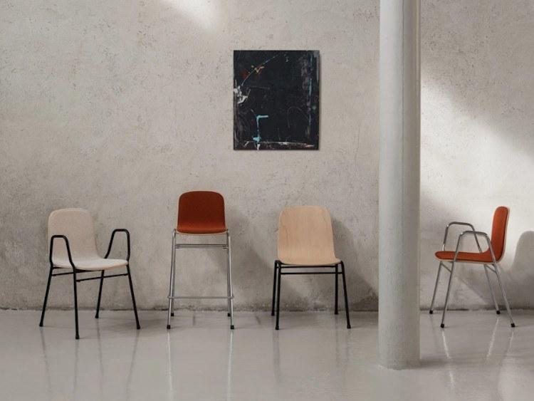 Hem Штабелируемый стул из стали и дерева с подлокотниками Touchwood sun-id-1466868 - Вид №7