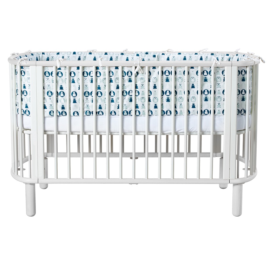 Кроватка Flexa Baby, белая, 88х145х75 см 801780140 - Вид №6