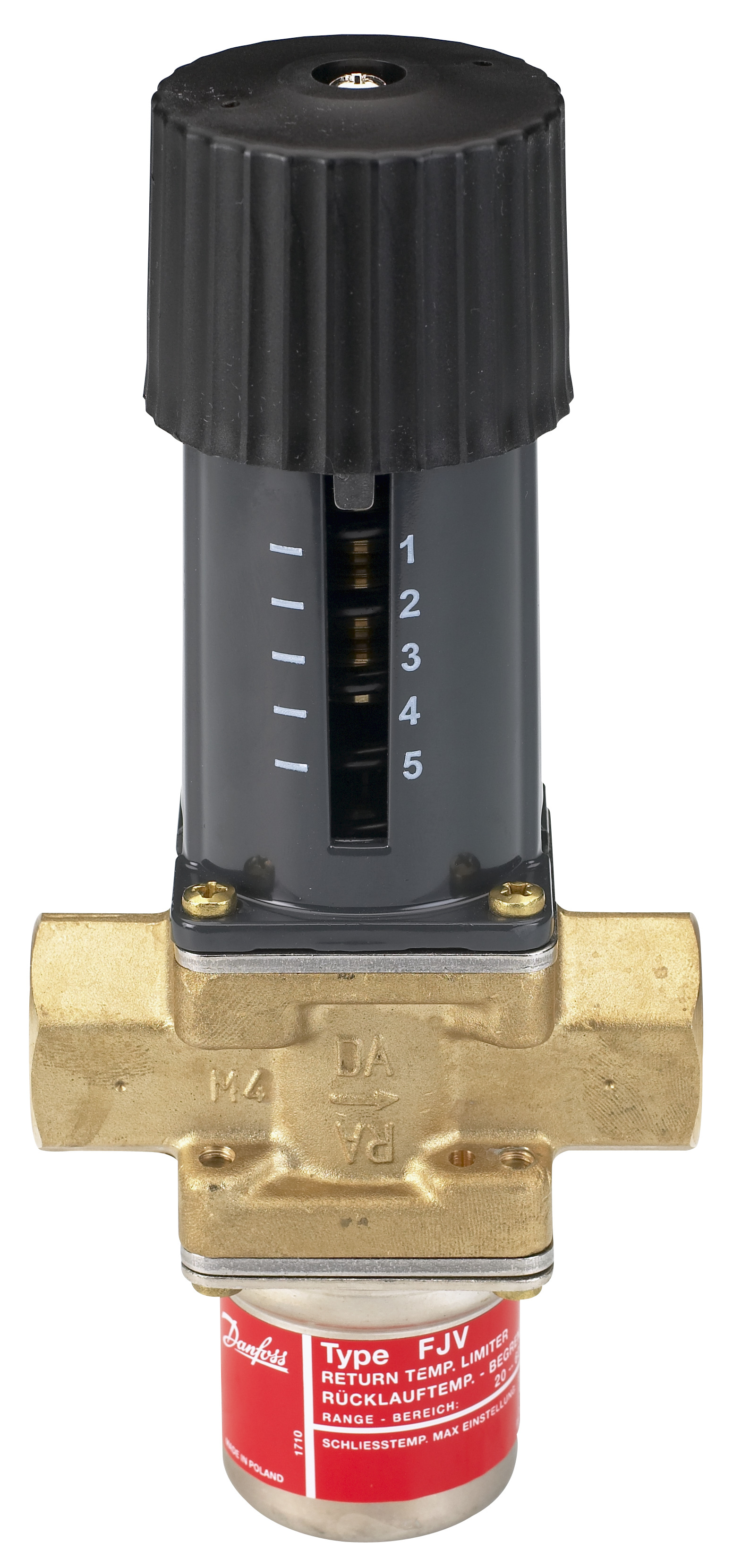 Danfoss Регулятор температуры (ограничитель температуры обратной воды) FJV FJV Ду 15 Ограничитель темп-ры 20-60оС 003N2250  - Вид №4