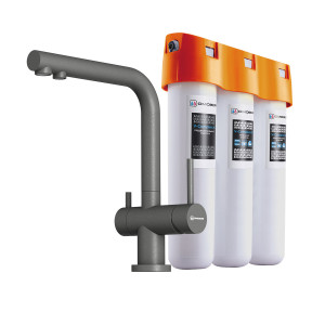 Смеситель для кухни Pure Drop lite + Nagano-P PL OMOIKIRI