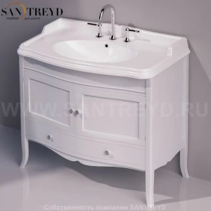 Тумба под раковину AR864 белая