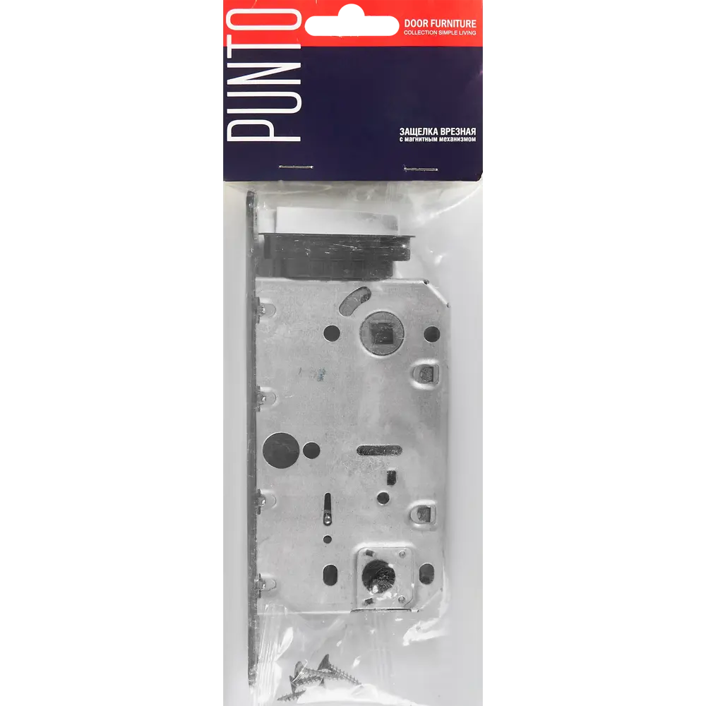 Защёлка под фиксатор 50-96 196x195x18 мм магнит цвет черный PUNTO STLM-2200552 - Вид №2