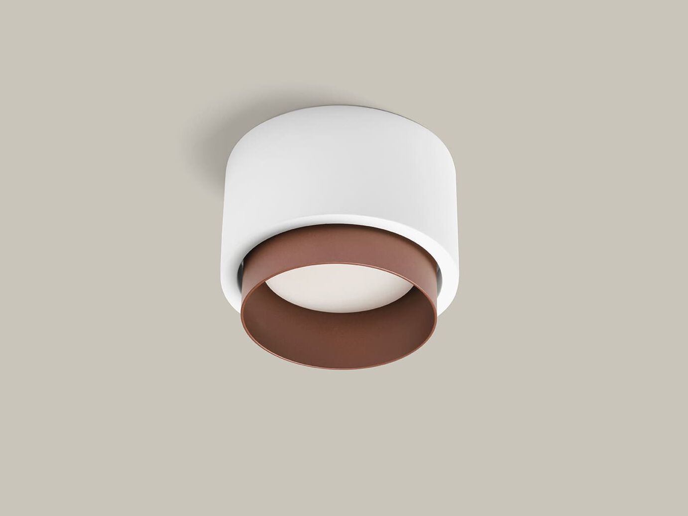 Гипсовый потолочный светильник Tecnico SYME TONDA ARCH-00101564 - Вид №13