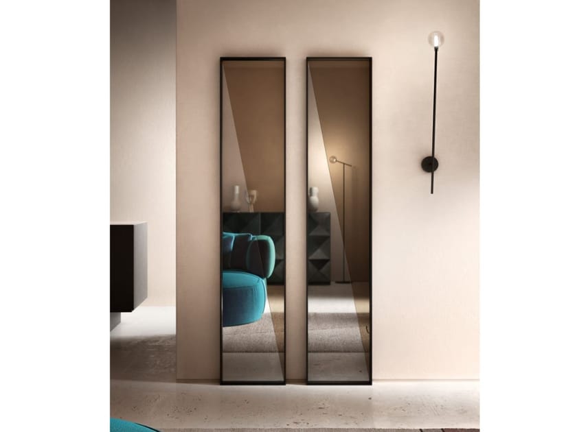 Прямоугольное напольное зеркало в рамке Capo d’Opera DIAGONAL ARCH-00110552