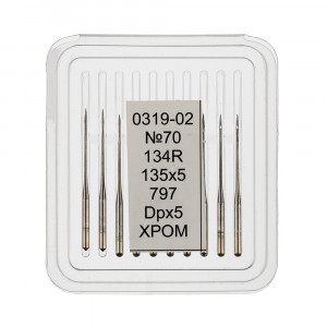319-02 (№65-85) Иглы для пром. шв. машин 100 шт № 70 АРТИ