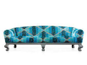 4-местный тканевый диван