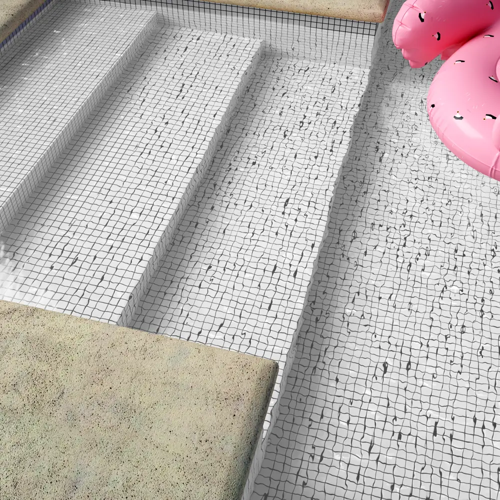 Мозаика стеклянная Artens Swam 32.7x32.7 см цвет белый 20 шт STLM-2084020 - Вид №5