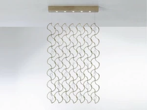 Serip Подвесной светильник из бронзы ручной работы Niagara Ct3385/5