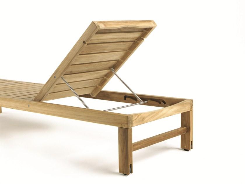 Ethimo Садовый лежак на колесиках Sand Sdle0100 - Вид №6