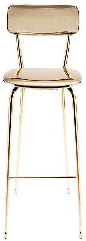 Vela Arredamenti Барный стул из алюминия со спинкой Olivia sun-id-1441174 - Вид №1