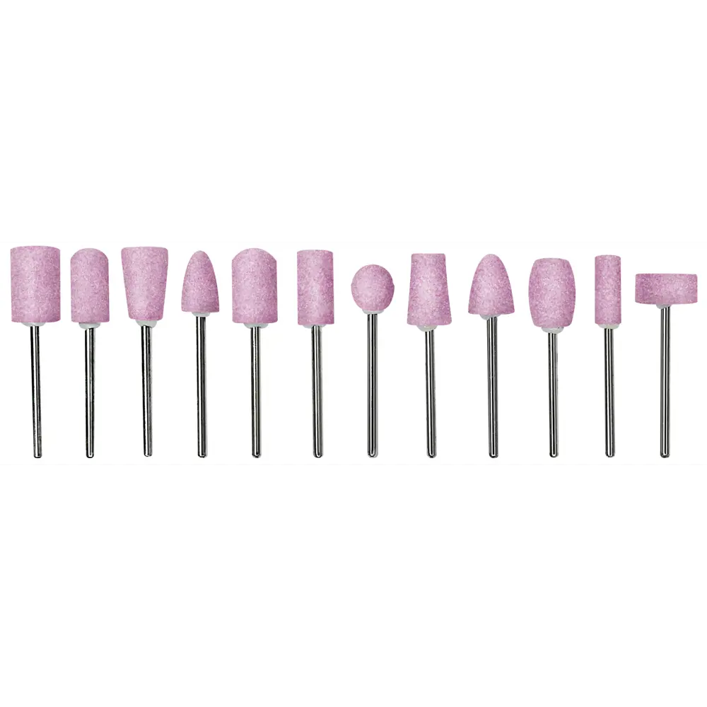 Набор абразивных насадок для гравера VERTEXTOOLS, 12 предметов 85117058 STLM-0059039