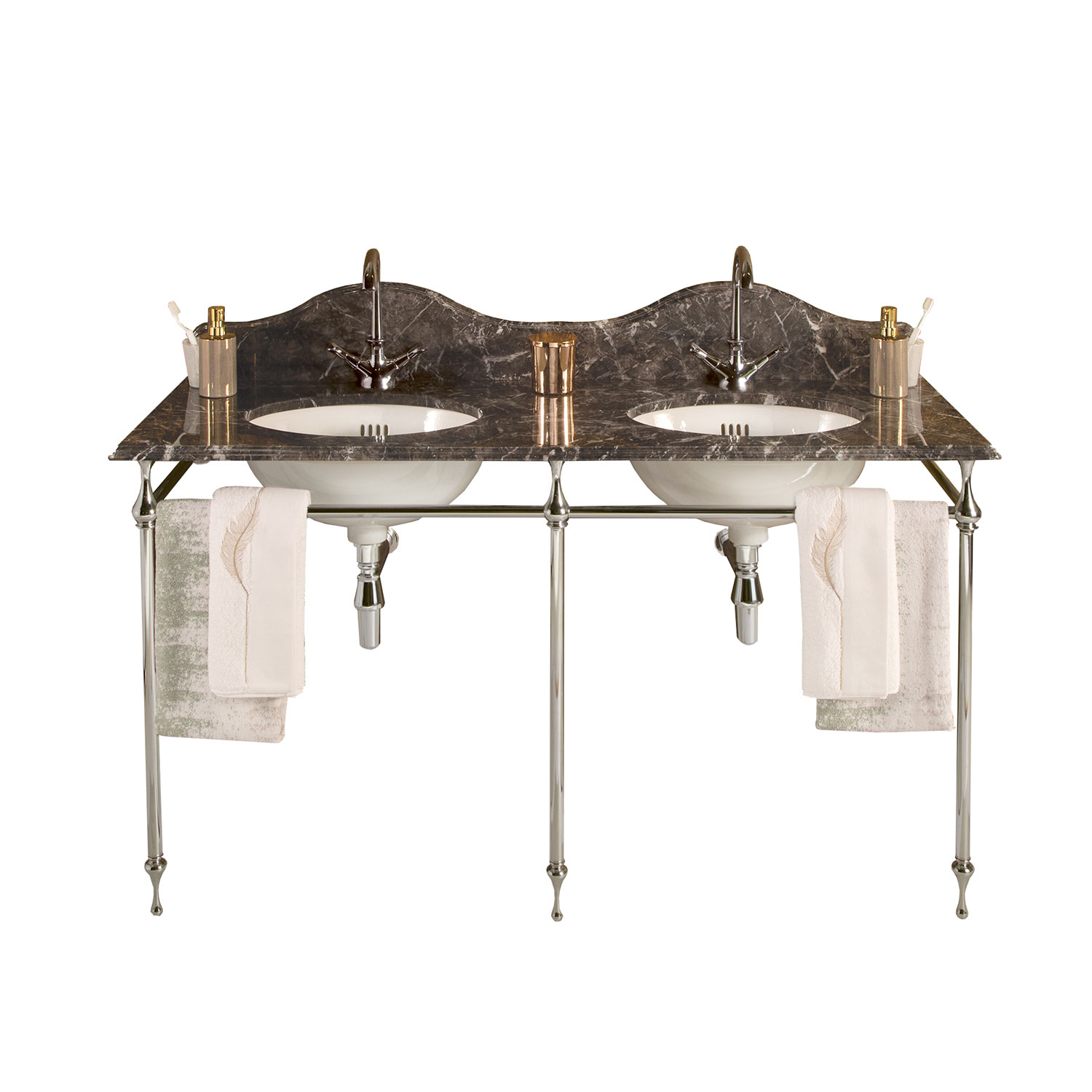 TCWPWS1500CP Умывальник 1500мм Thomas Crapper 