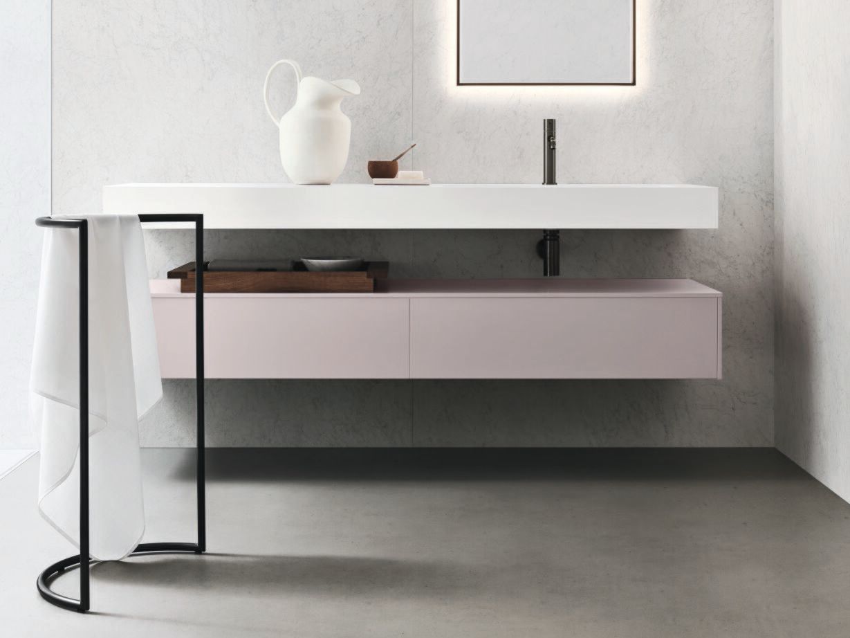 Полностью деревянная мебель для ванной комнаты Noorth синтез ARCH-00103321 - Вид №1